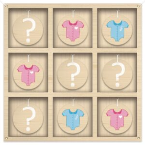 jeu morpion; gender reveal; découverte sexe bébé; boy or girl