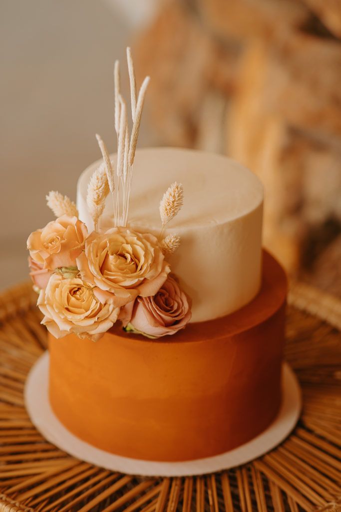 Wedding cake petit terracotta