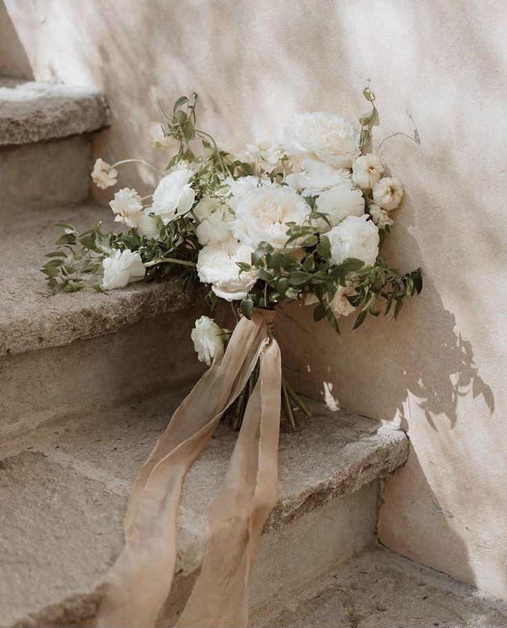 Bouquet de mariée mariage en blanc